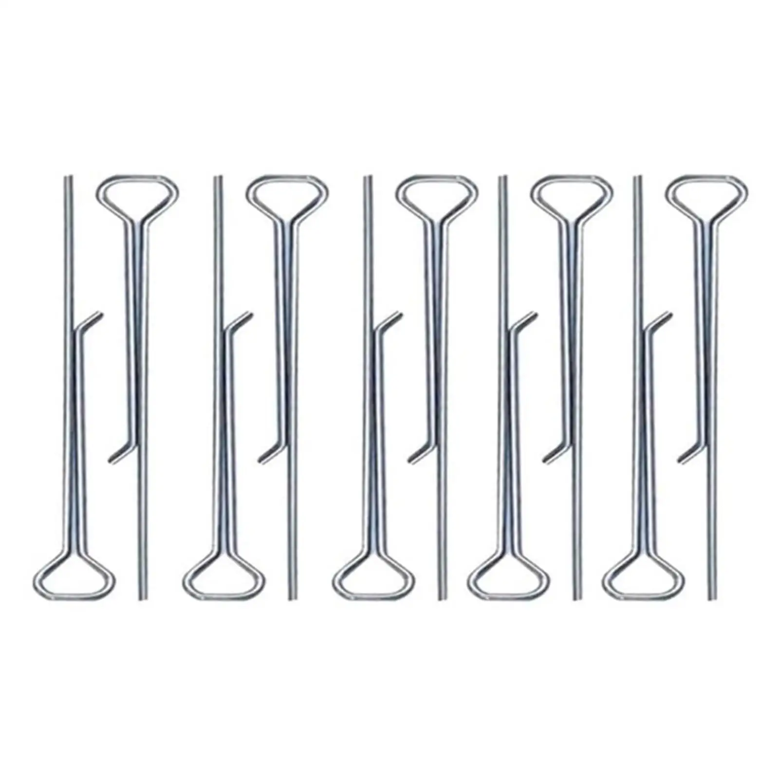 10 Pieces Candle Wick Holders Candle Wick Centering Devices 11cm Stabiliser Tools Metal Clips for Beginners candle wick holders