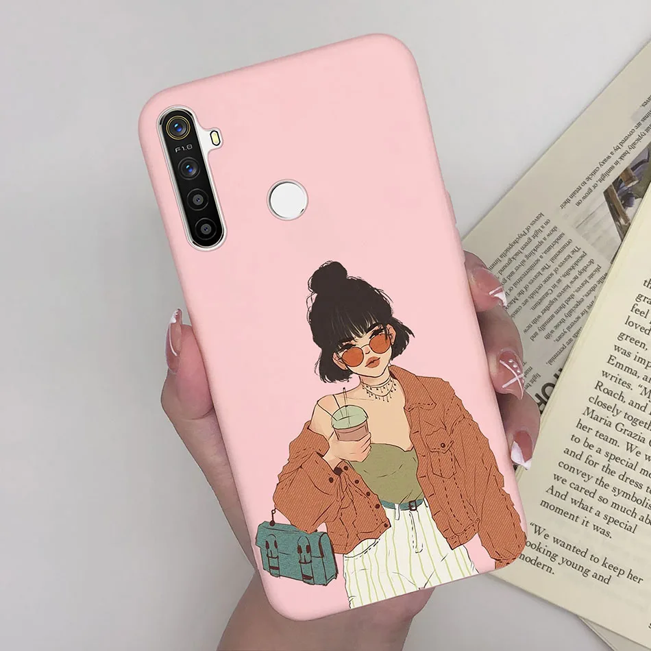 Cute Soft Matte Bumper Back Cover Phone Case