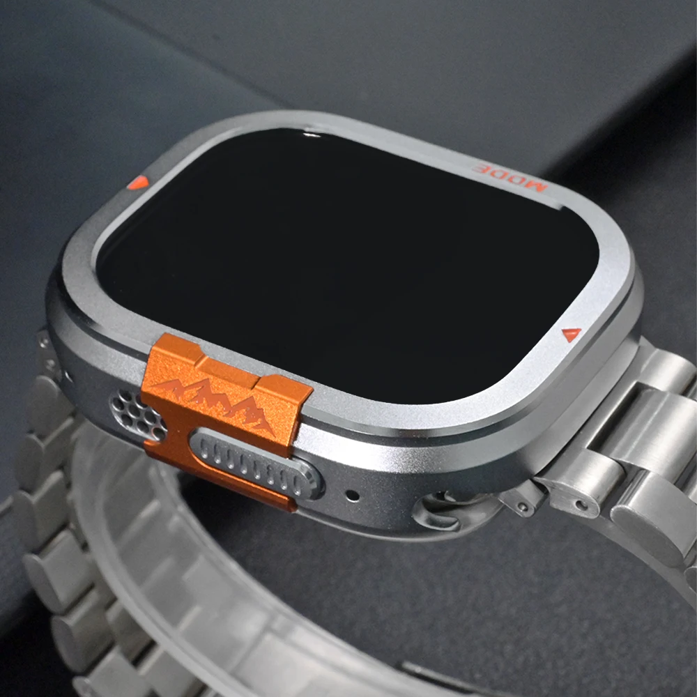 Premium Aluminum Bumper Frame for Smartwatch - Luxury Metal Protector Case