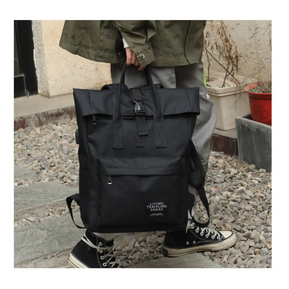 2024 Fashion School Bag Women’s Backpack Korean Version Campus Forest College Style Men’s and Women’s Computer Bag 6