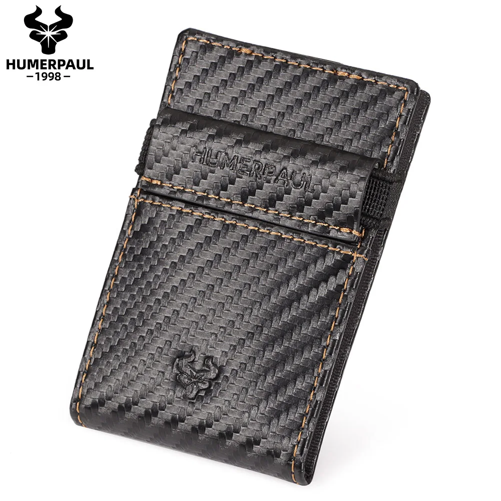 Slim and Lightweight Men's Multi-Card ID Holder