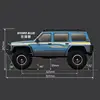 Yk 4107 1/10 Rc Climbing Vehicle Full Scale Rc Start Tank Turnaround Model Car 4wd Lcg Chassis Rc Cars For Adults Kid Toys Gifts 6