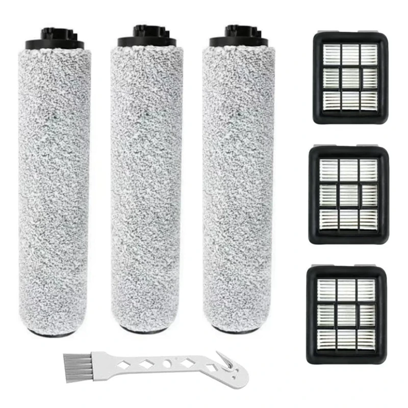 

Replacement Accessories Brush Roll And HF3 3649A Vacuum Filters For Bissell Crosswave Vacuum Cleaner Brush Roller Hepa Filter