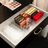 7 Grid Storage Box Clear Plastic Makeup Cosmetic Stand Holder Makeup Lipstick Eyeshadow Palette Storage Organizer 4