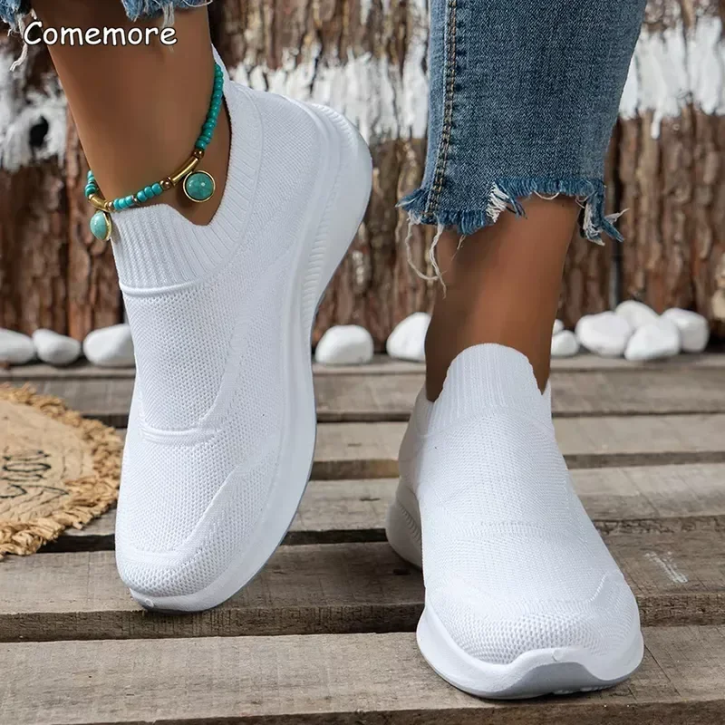Zapatillas Deportivas Sin Cordones Para Hombre De Malla Transpirable - Suela MD Antideslizante Y Ligera | Ideales Para Caminar, Entrenar O Uso Casual