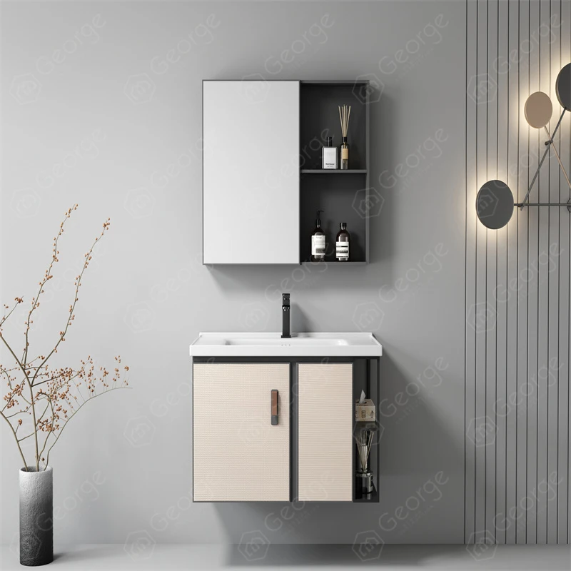 Simple Style Aluminium Bathroom Vanity Bathroom Cabinet L6605