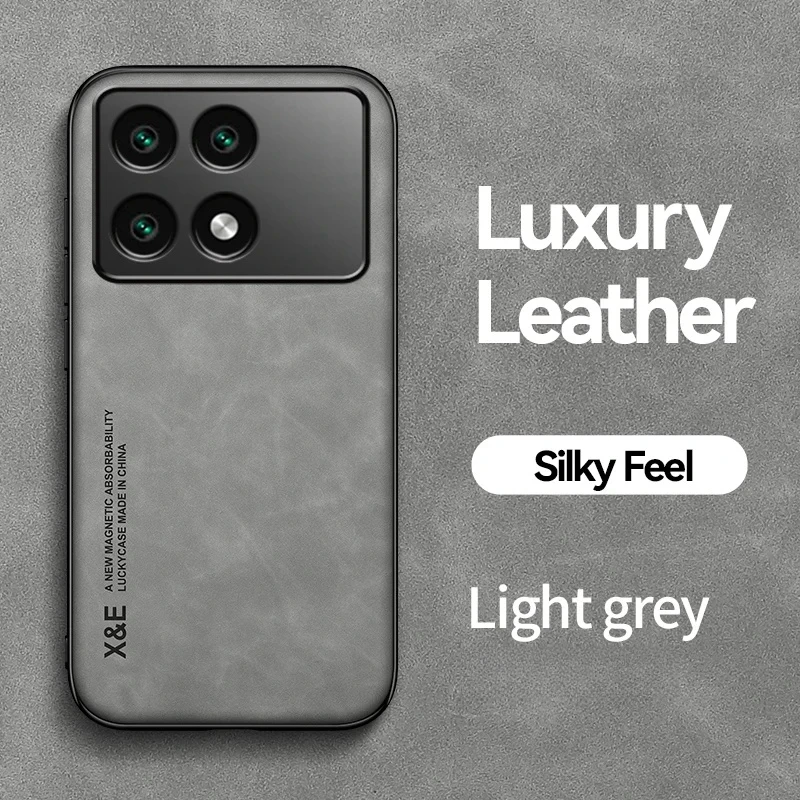 حافظة لهاتف Xiaomi Poco F6 Pro 5G حافظة مغناطيسية...