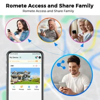 4K 8MP HD Wifi PTZ caméra extérieure 4MP double objectif double écran AI suivi automatique caméra IP CCTV Audio vidéo Surveillance P2P iCSee 6