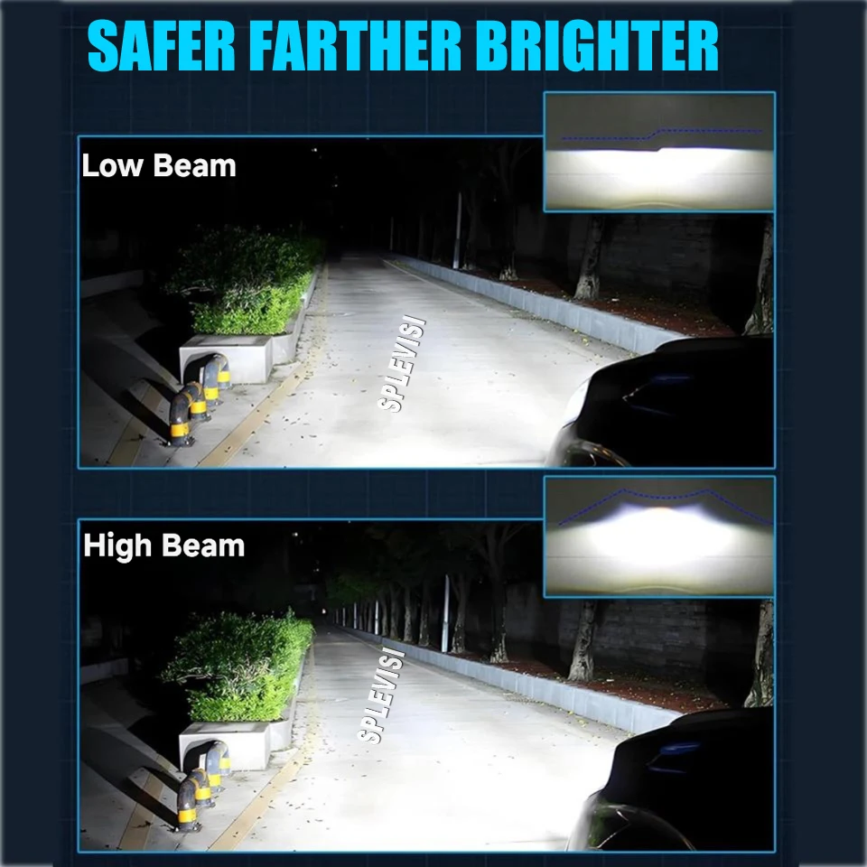 120W 24000LM D1S 헤드라이트 LED 전구 - 미니 컨트리맨 R60 2010 2011 2012 2013 2014 2015-2023 HID 어셈블리 교체용