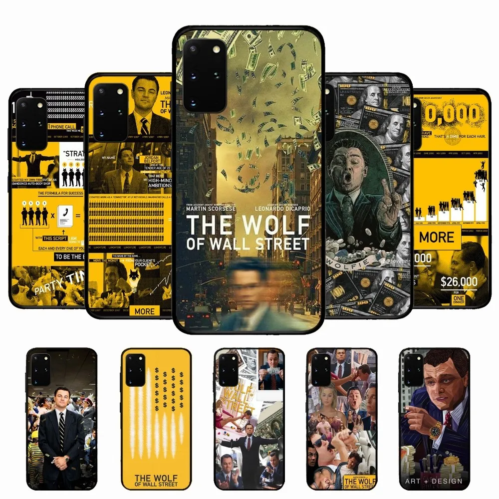 The Wolf Of Wall Street Movie Phone Case Per Samsung S 9 10 20 21 22 23 30 23Plus Lite Ultra Fe S10Lite Fundas
