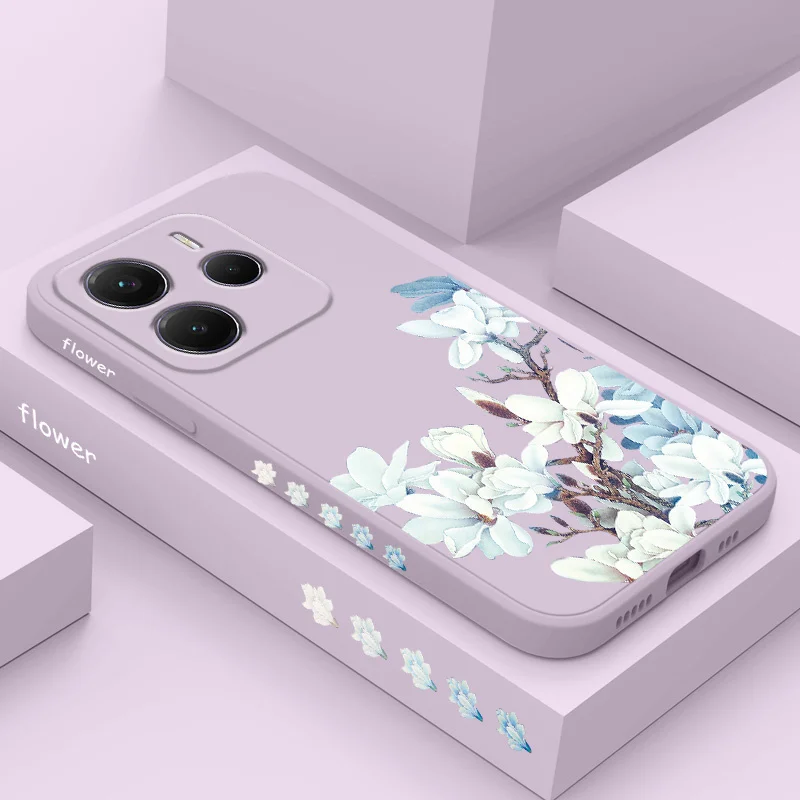 Elegant Magnolia Flower Phone Case Cover