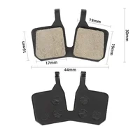 MTB Bike Hydraulic Brake Pads for Magura MT5 MT7 Hydraulic Disc Brake Pad Resin Replacement Accessories for MAGURA TYPE 9.P 2