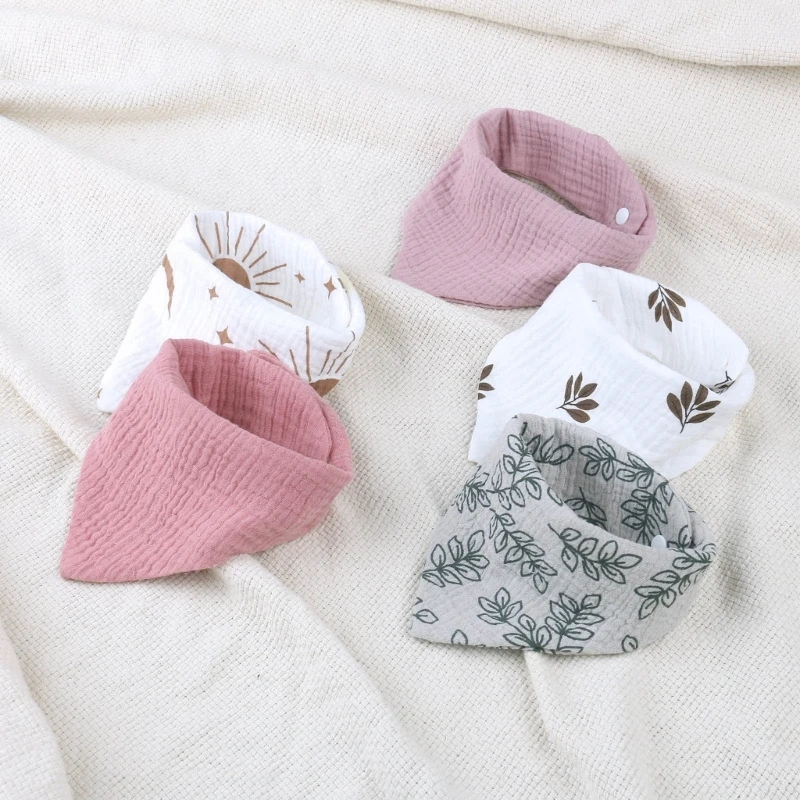 Cotton Baby Bib Set 4