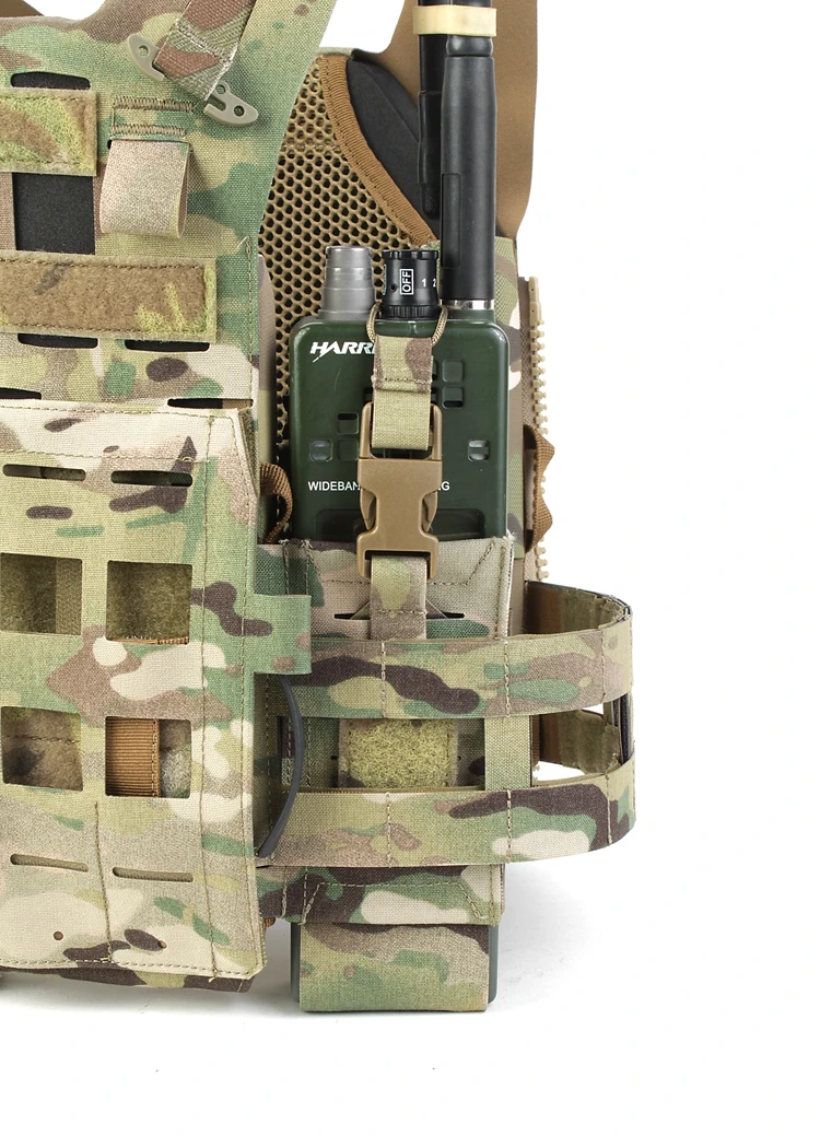 PEW TACTICAL CP STYLE AIRLITE CONFIGURABLE RADIO POUCH FOR SPC 6