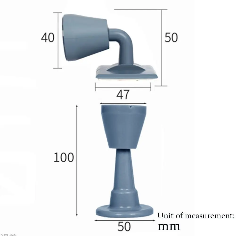 1PC Silicone Door Stopper Mute Non-punch Stopper Wall Absorption Door Plug Anti-bump Holder Gear Gate Resistance Stop