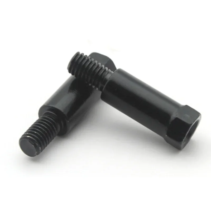 Motorcycle mirror 1 Pair Motorcycle Rear Mirror Adapters M8 8mm Clockwise Anti-clockwise