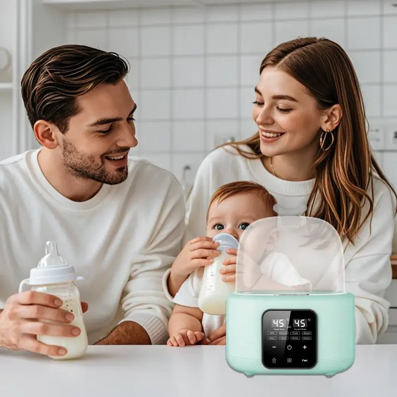 Milk Warmer For Baby Smart Accurate Temperature Control Breast Milk Warmer Defrost Baby Bottle Heater Home Food Streamer For New