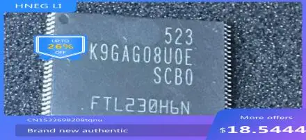 

Free shipping 5 pcs K9GAG08UOE-SCBO K9GAG08U0E-SCB0 K9GAG08UOE K9GAG08U0E TSOP48