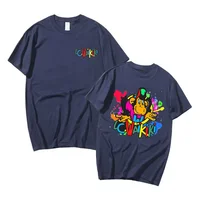 Lc Waikiki Monkey Graphic Print T-shirt Summer Funny Men Women's Cartoon Monkeys Short Sleeve T Shirts Male 100% Cotton Tshirt 2