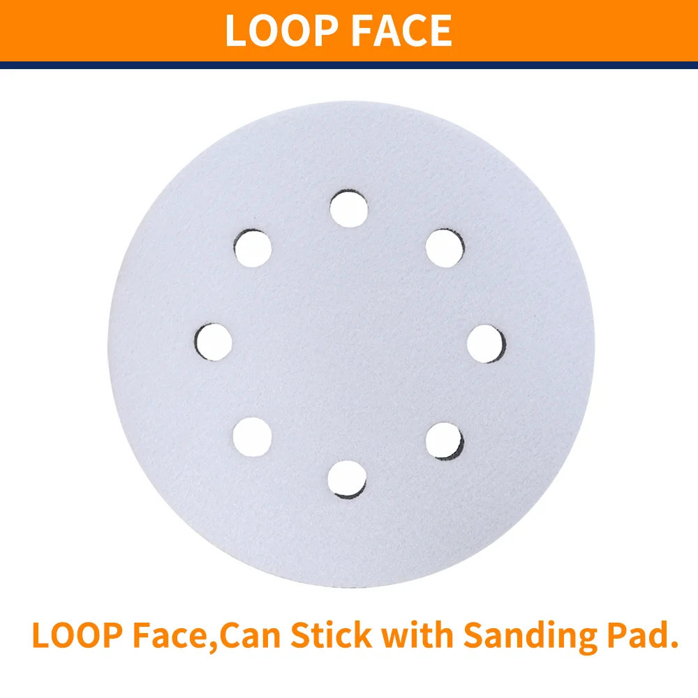 6In Interface Sanding Pad Interface Pad Sponge 150Mm Diameter