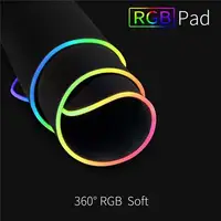 Black Mouse Pad Asus Rgb Gaming Mause Mat Anime Mats Gamer Rug Pc Xxl Cute Pads Large Game Keyboard Carpet Backlight Mousepad - Image 4