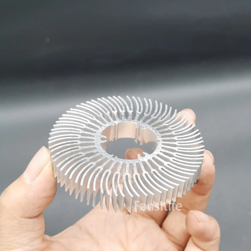 70mm 3*1W Lamp Radiator 3W Bike Lamp Ceiling Light Led Aluminum Heatsink