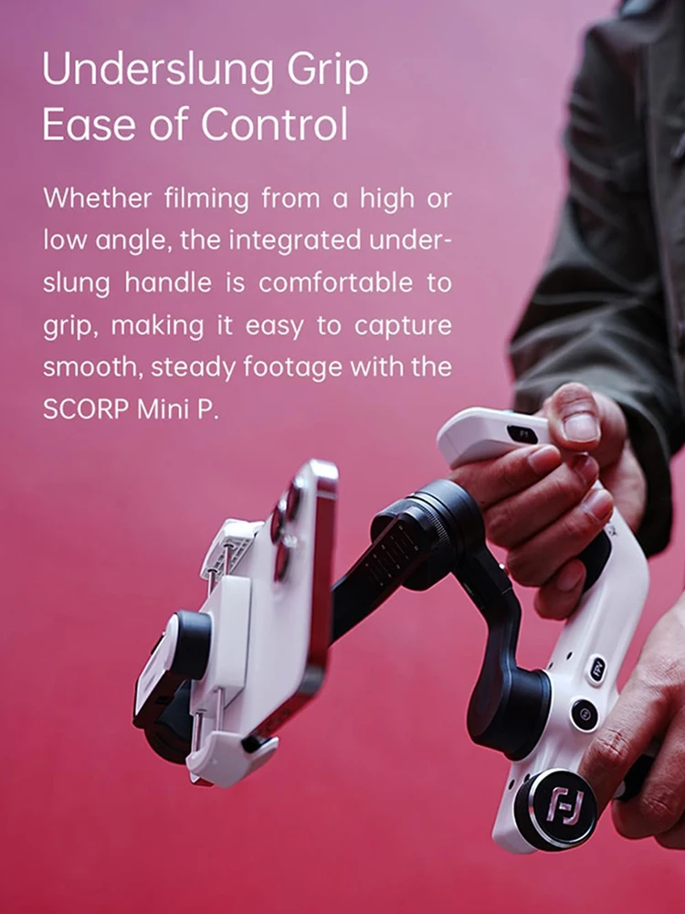 FeiyuTech SCORP MINI-P Smartphone Cell Phone Gimbal Stabilizer 3-Axis Handheld for iPhone Huawei Samsung Feiyu Tech camera gimbal stabilizer