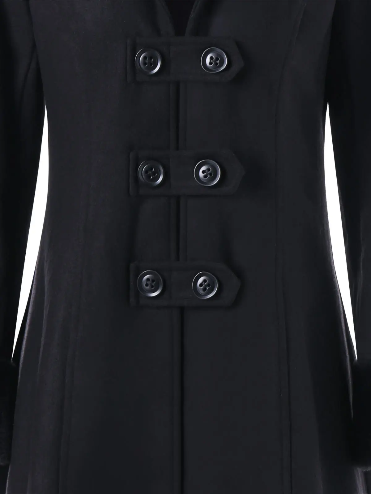 Women Victorian Coat Gothic Jacket Black Steampunk Corset Lady Outwear 3