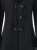 Women Victorian Coat Gothic Jacket Black Steampunk Corset Lady Outwear 3