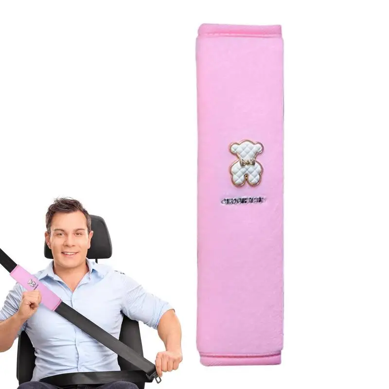 

Seatbelt Covers Universel Grid Car Seat Strap Pads Comfortable Seat Belt Covers For Cars Shoulder Mats Car Interior Accessories