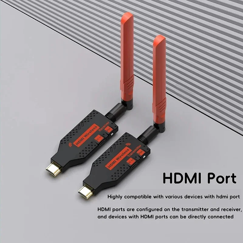 1080p 4K Wireless HDMI Extender Audio Video Transmitter Receiver Display Adapter
