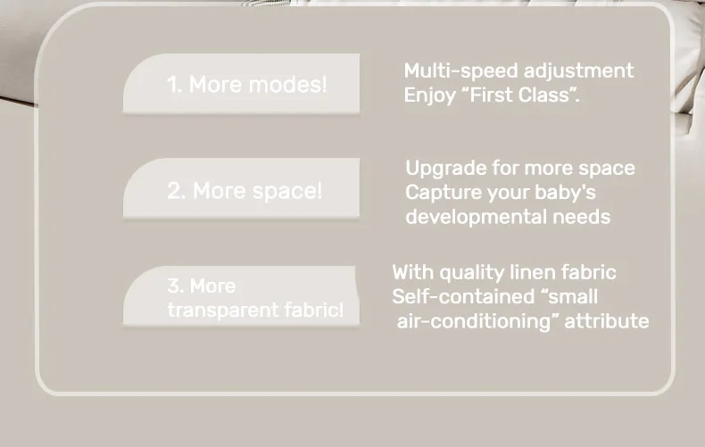 Foldable 4-Level Adjustable Baby Bouncer Seat,