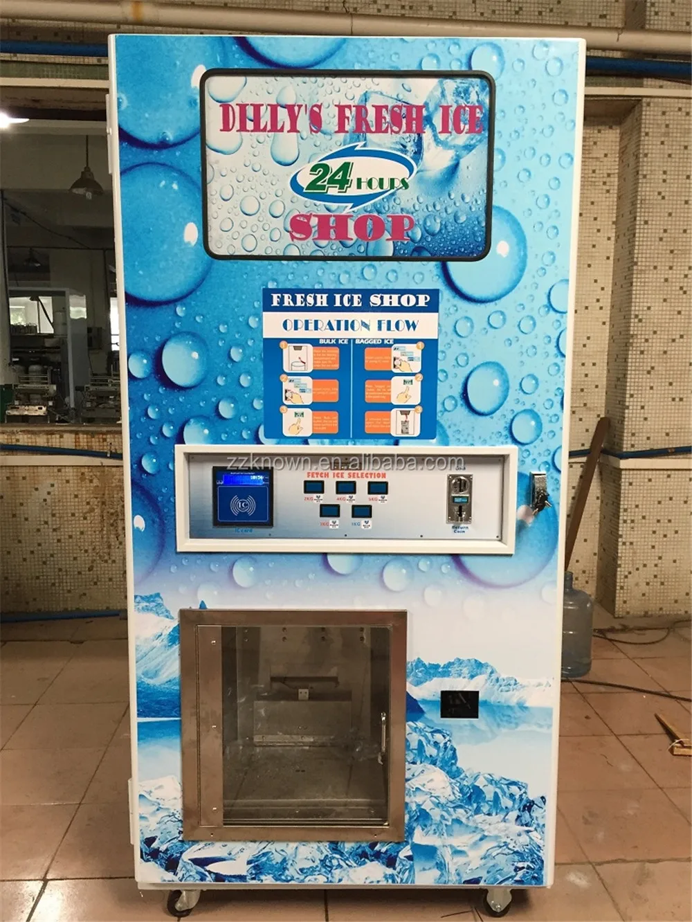 bulk ice machine business