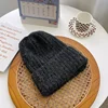 Winter Unisex Wool Hat Loose Big Head Circumference Knitted Hats Women's Korean Warm Oversized Skullies Beanies Christmas Gift 4