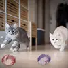 Cat Toy Balls Funny Stretchable Kitten Springs Toys Interactive Caged Rats Rolling Cat Balls Random Color Cat Accessories Pet 4