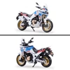 Bburago 1:18 Honda Africa Twin Adventure Static Die Cast Vehicles Collectible Hobbies Motorcycle Model Toys 6