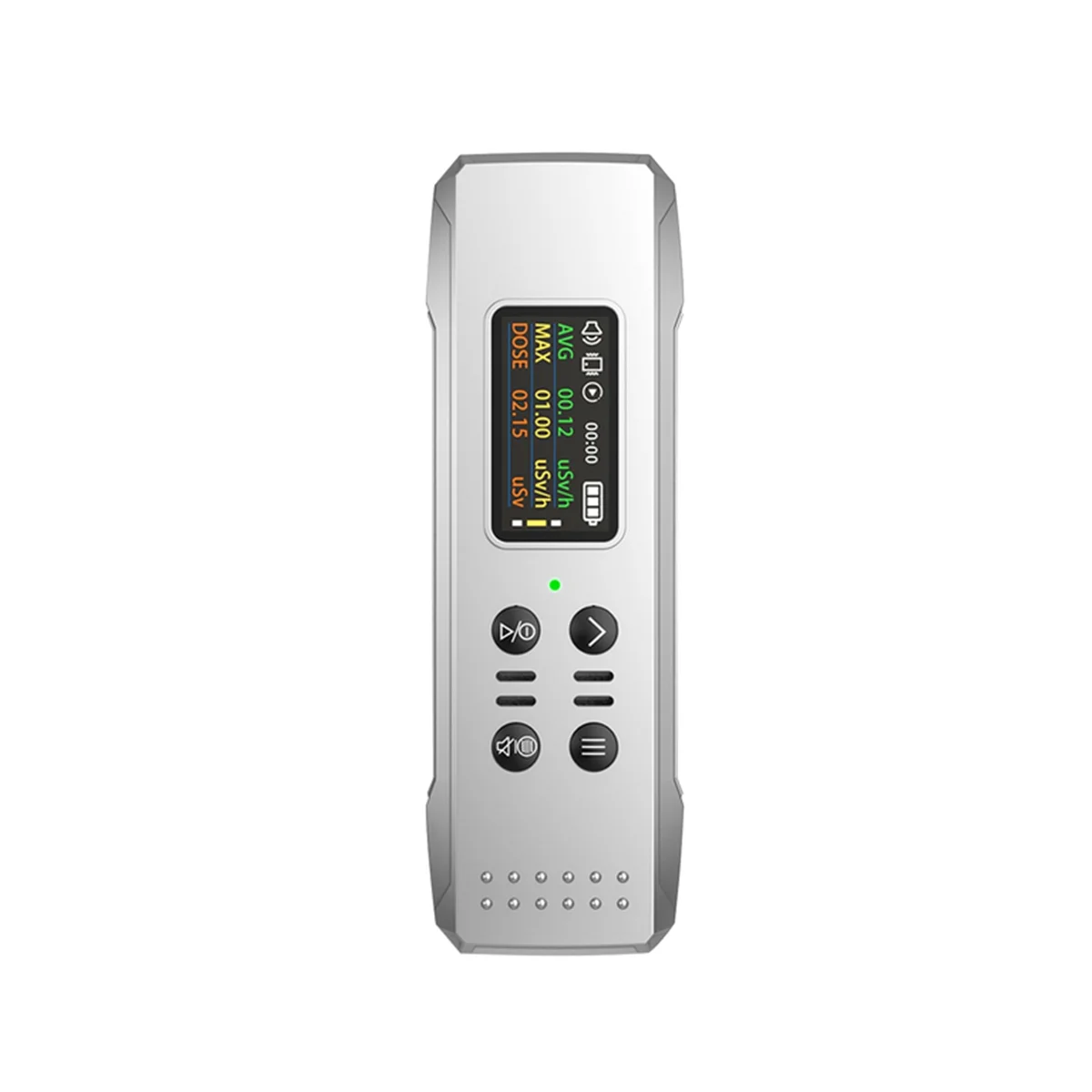 

Nuclear Radiation Detector High Precision Electromagnetic Nuclear Radiation Detector Geiger Counter Silver-White