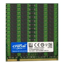 Memoria RAM DDR2 para portátil, memoria Ram Ddr2 de 2GB, 4GB, 8GB, S-DIMM, 667, 800 MHz, 1,8 V, 50 unidades