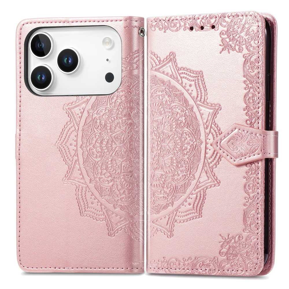Elegant Flip Leather Wallet Phone Case with Card Holder and Stand Cover Feature