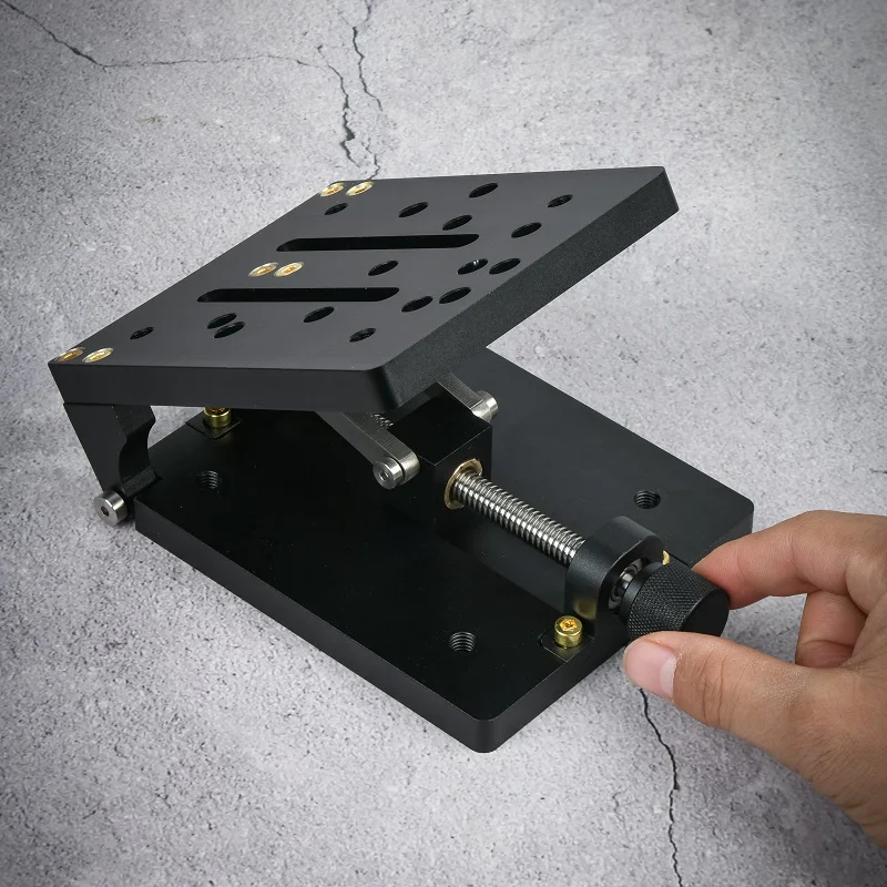 Base anti-cervical spine adjustable angle 0-90 degrees adjustment platform tilt base tilt platform seal cutting tool
