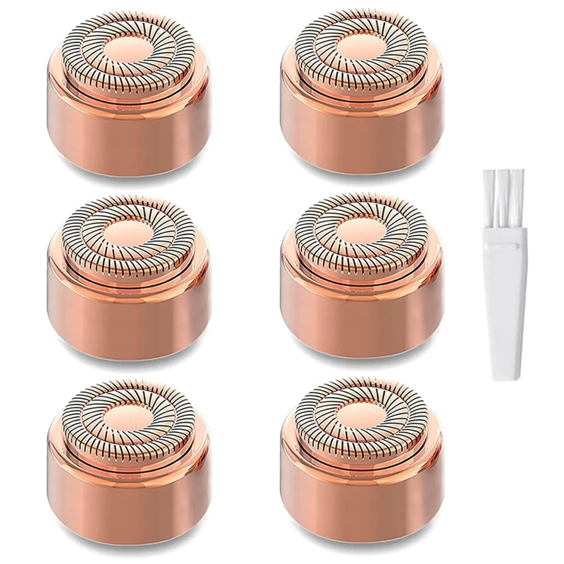 Generation 3 Replacement Heads For Finishing Touch Flawless Facial Hair Remover Double Precision Blades