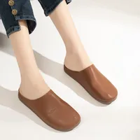 Gacimy Women Fashion Flat Slippers Summer New Outdoor Non-slip Beach Shoes Lady Casual Flat Shoes Comfort Soft Sole House Slides - Image 4