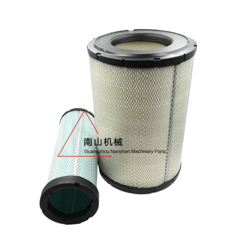 

For Komatsu Pc300/350/360-7 Air Filter Element, Air Filter Ab, Cummins Style Excavator Accessories
