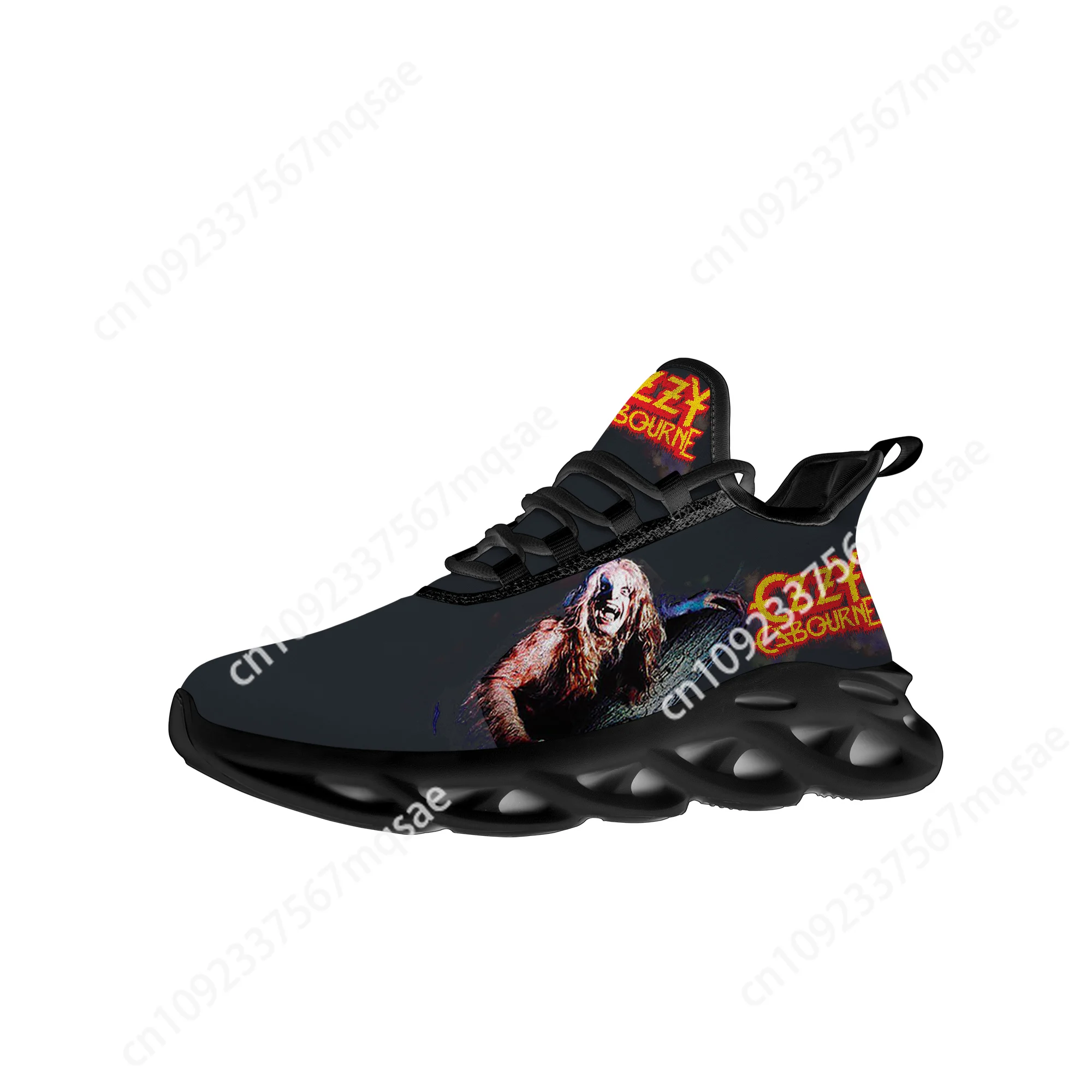 Ozzy Metal Rock Singer Osbourne Flats Sneakers Mens Womens Sports Running Shoes High Quality Sneaker Customized Casual Shoe 4