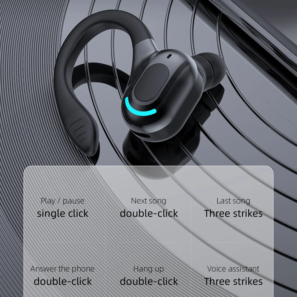 Waterproof Bluetooth Earbuds with Noise Cancellation and Long Battery Life
