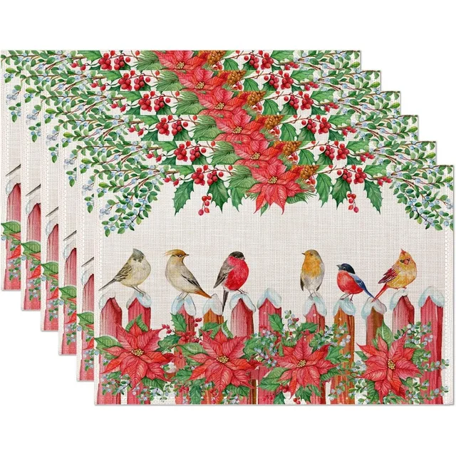 Christmas Placemats Set 2