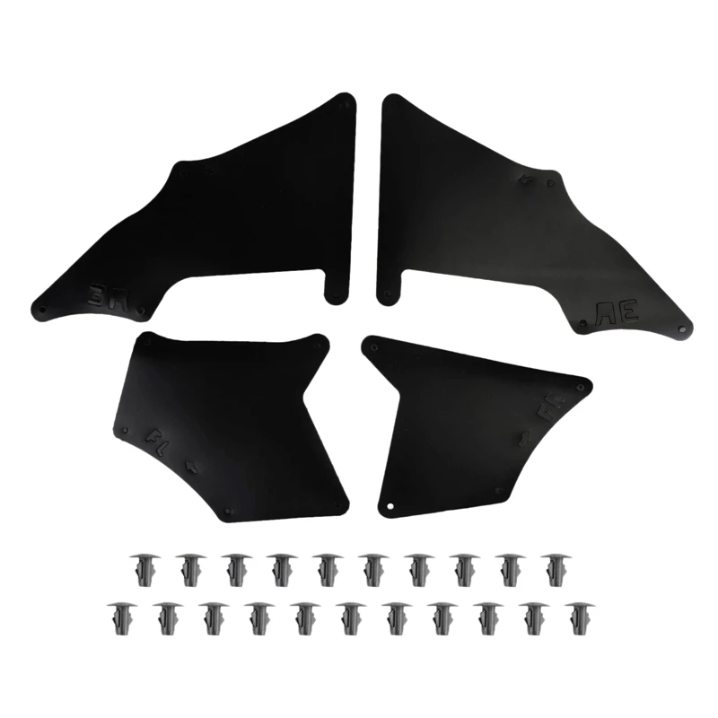 

5373535150 53735-35150 5388635020 брызговик уплотнительные зажимы крыло вкладыш Защита подходит для Toyota 4runner 2003-2009