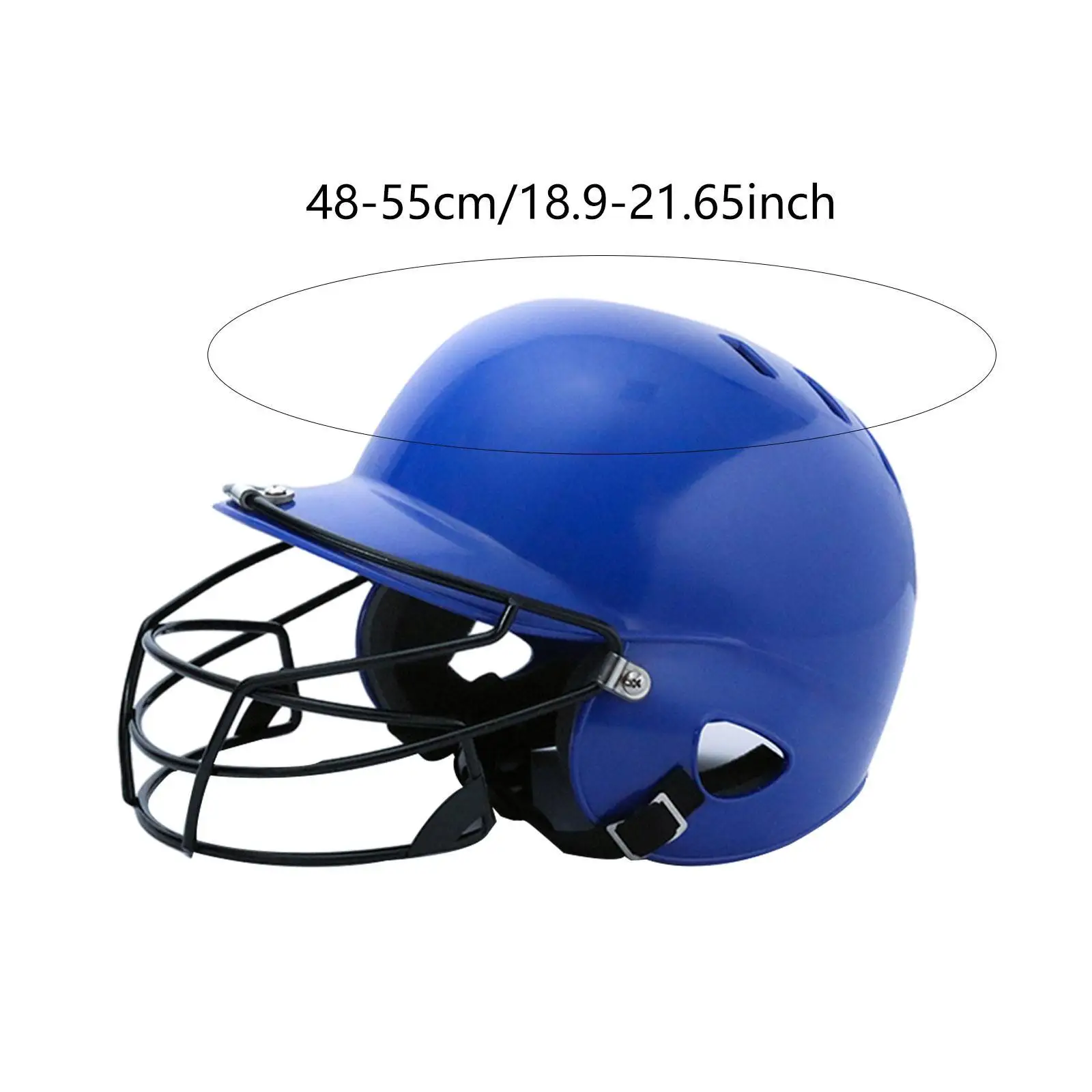 Baseball Helmet Double Ear Shock Absorbing Guard for Game Sports Match