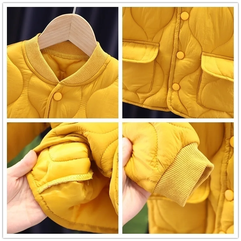 New Winter Children Keep Warm Clothes autumn Kids Boys Girls Thicken Cotton Jacket Pants 2Pcs/sets Baby Infant Casual Tracksuits