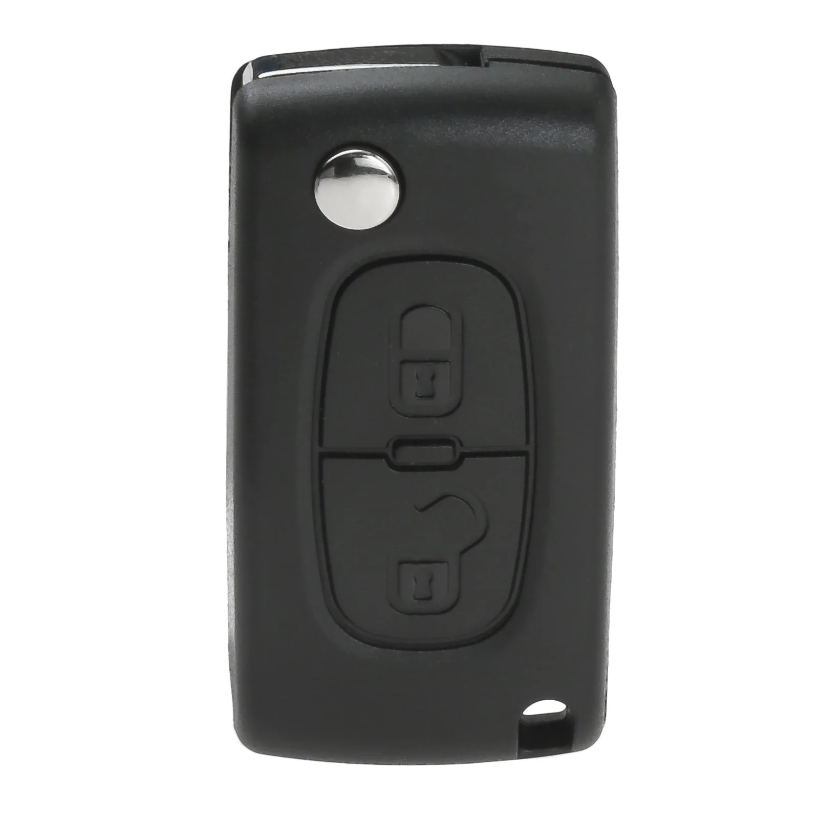 

2 Buttons Car Key Fob Case for Peugeot 107 207 307 307S 308 407 607 2BT Citroen C2 C3 C4 C5 C6 C8 Flip Remote Control Key Shell